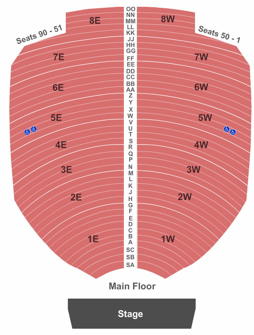 Des Moines Civic Center Wicked Seating Chart
